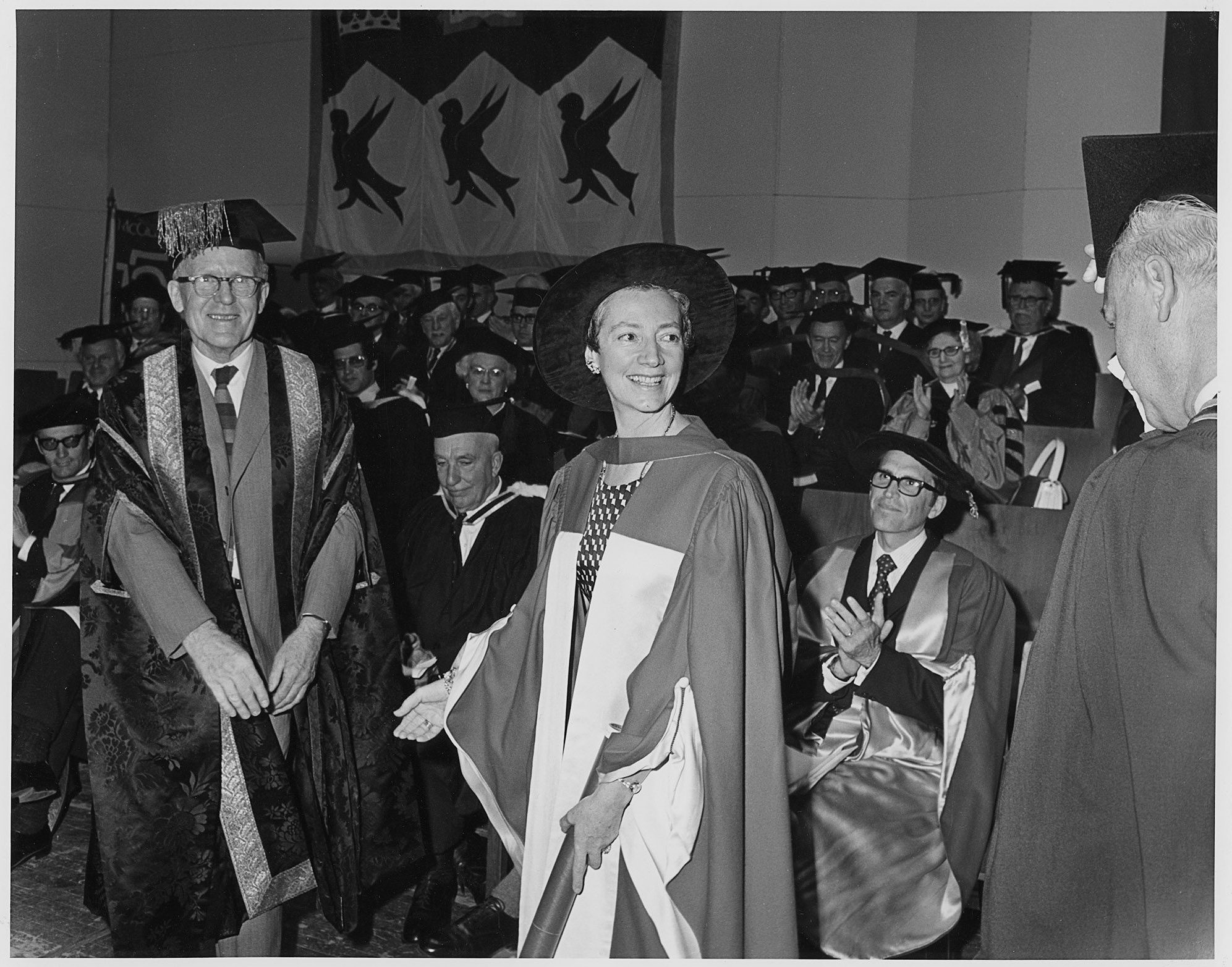 Macleod receiving honorary doctorate from McGill